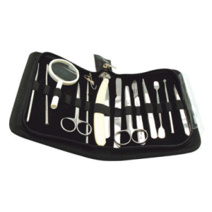 Dissecting instrument, set of 14 pcs.